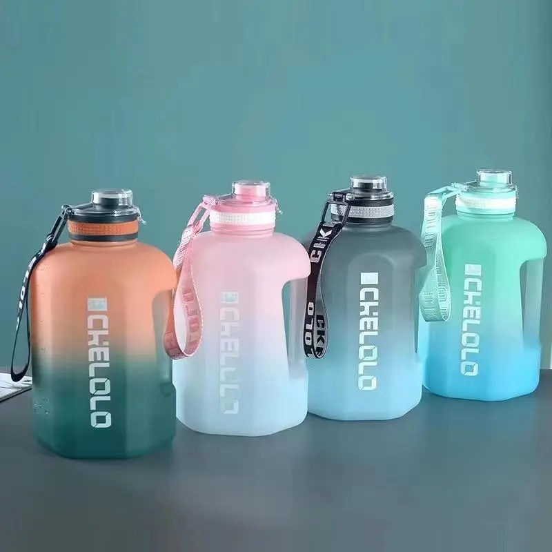 AllGoodsHub 2200ML Large Capacity Water Cup Men Women Fitness Sports Water Bottles Student Plastic Drink Bottle