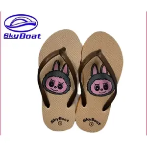 Sandal Jepit Wanita SKY BOAT  LABUBU KO3 Sendal