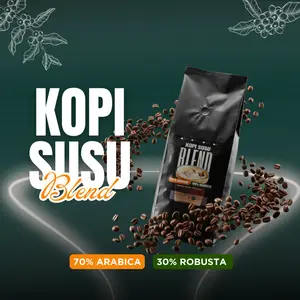 70% Arabica 30% Robusta - Kopi Susu Blend Coffee Blend Premium Lokal - Kopi Bubuk Fresh Roasted