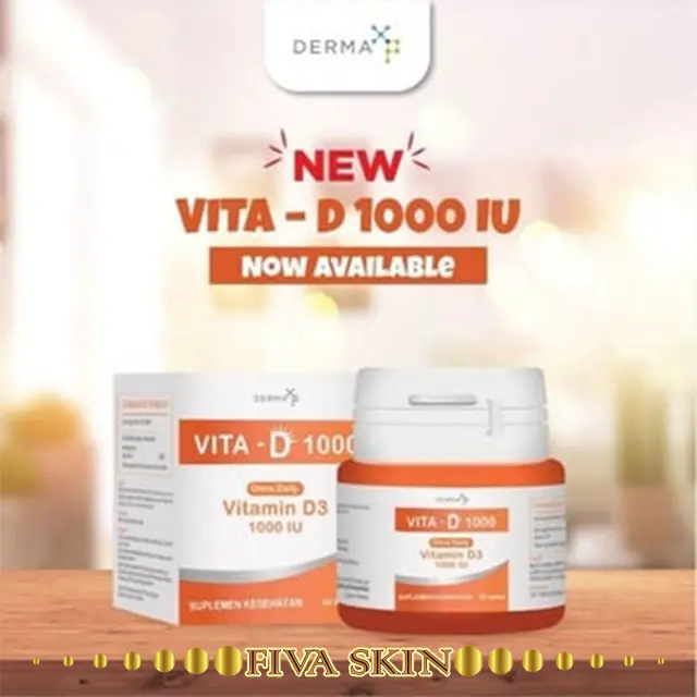 DERMA XP VITA D 1000 BOX ISI 30
