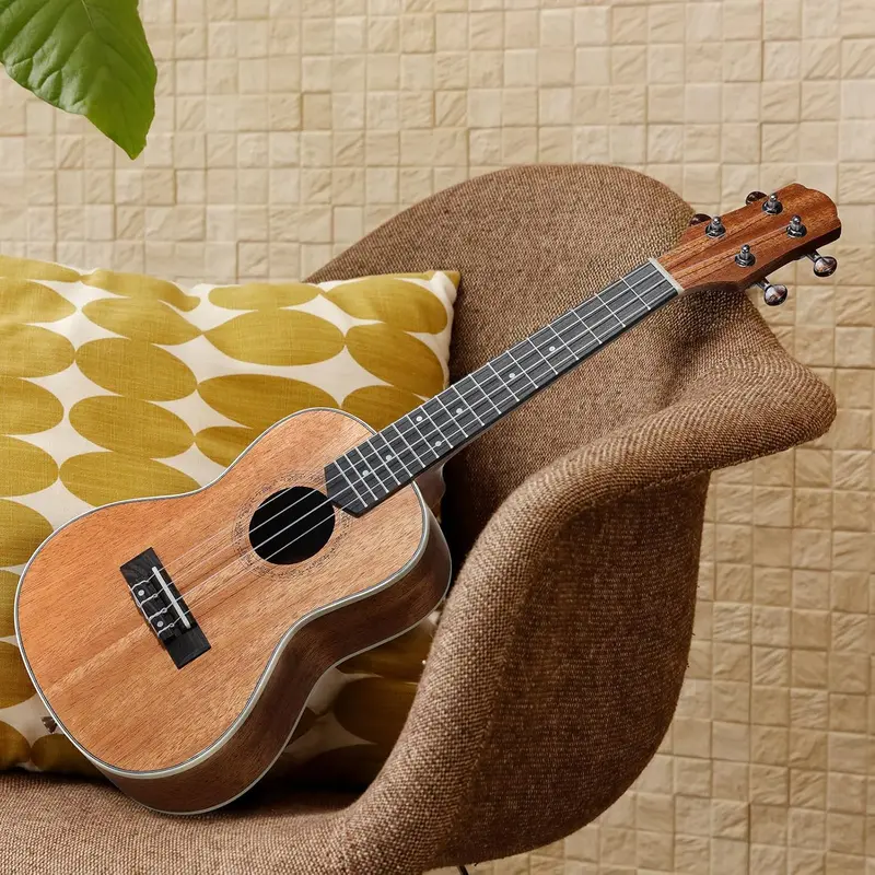 23 Inch Ukulele Kit for Adults Concert Ukulele Mahogany Set with Gig Bag,Picks,Strings,Strap Accessories,Present for Beginner Graduation 8