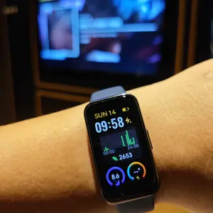 [Tali Jam] Silicone Strap for Huawei Band 10/9/8 Breathable Replacement Silikon Rubber Band Belt Bracelet Watchband Accessories Tali Jam Tangan Smartwatch for Huawei Band 10/Huawei Band 9/Huawei Band 8 NFC