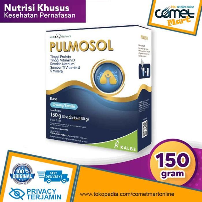 BUNDLE 10 BOX PULMOSOL SUSU NUTRISI PERNAPASAN. Paru Paru, Sesak Napas