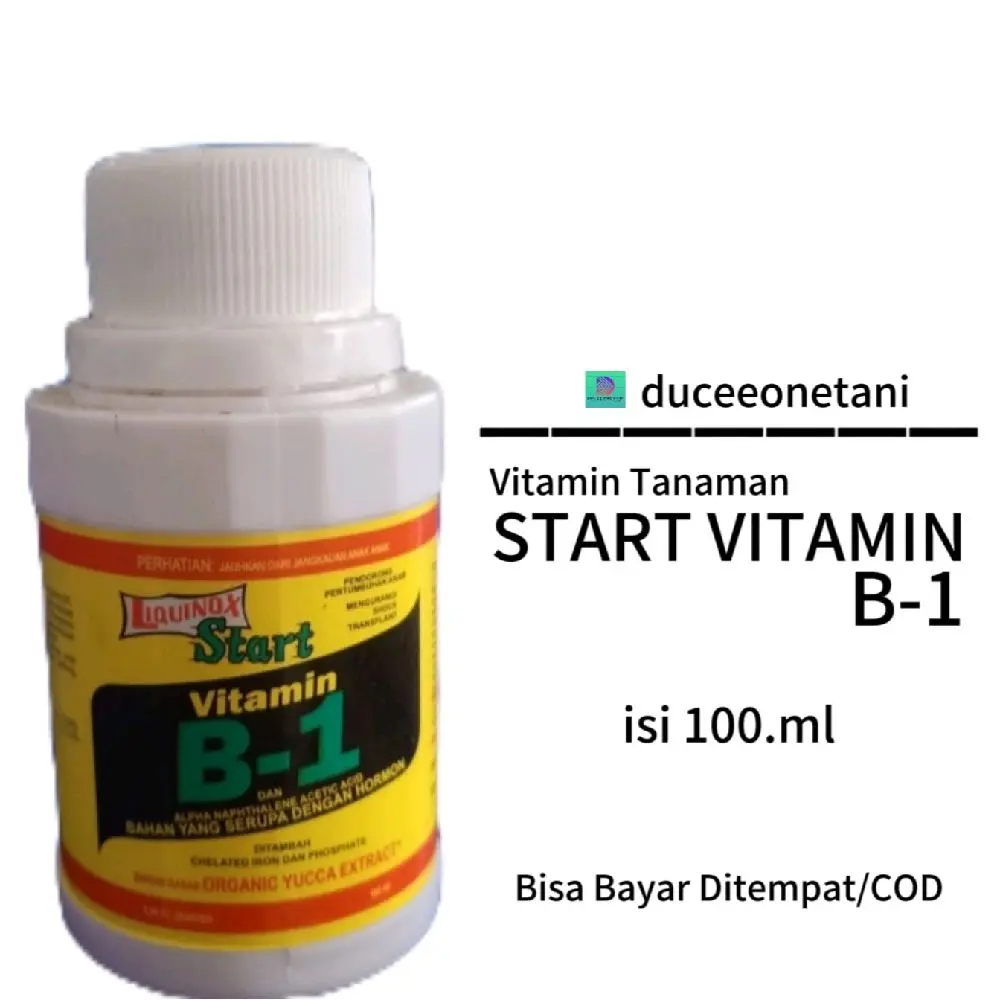 Vitamin Tanaman START VITAMIN B-1 ISI 100.ml Untuk Tanaman Vitamin Anti Stress