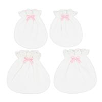 Gambar Kiddy Sarung Tangan kaki Bayi dengan Pita - 38060 Katun Newborn - pink dari Bayi Kiddy Kota Tangerang 3 Tokopedia