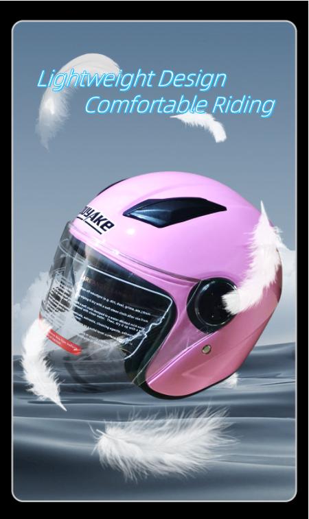 Product Introduction of Motorcycle Electric Bike Bicycle Helmet Half Face Open Face High Quality 10