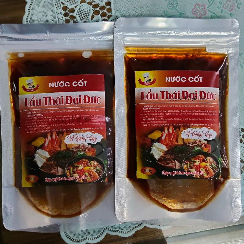 Cốt  Lẩu thái Đại Đức                                Combo 3 túi 200g 4