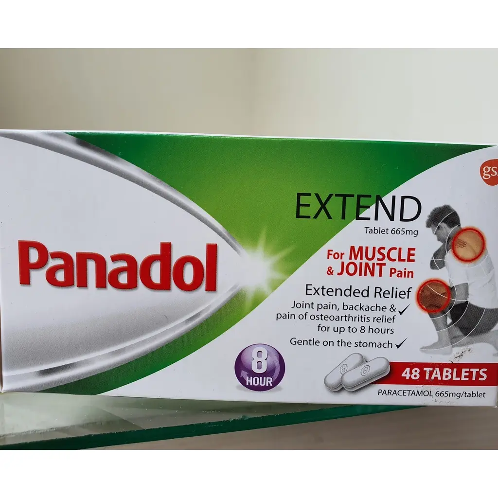 Ready PANADOL extend malaysia isi 1 papan 6 tablet Original