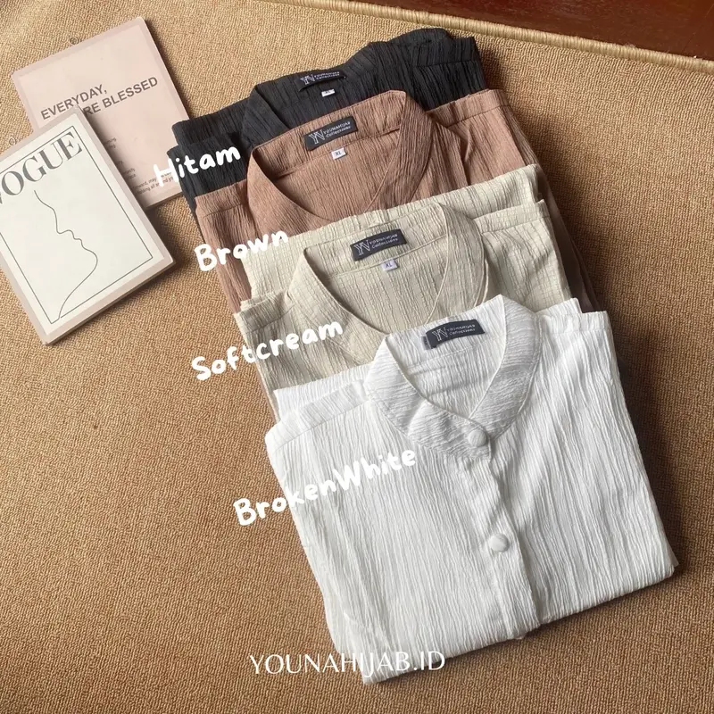 JEMA TUNIK LADY CRUSH / TUNIK BASIC BY YOUNAHIIJAB (LIMITED) Atasan Muslim 5