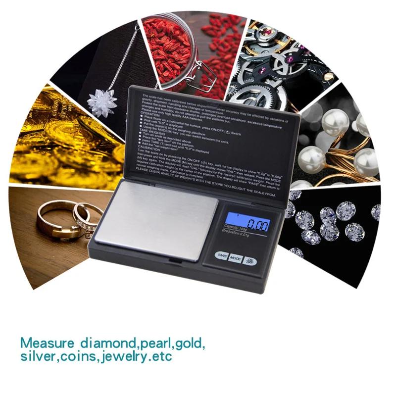 Product Introduction of Jewelry Mini Stainless Steel Electronic Scale Digital Pocket Scale Gold Gram Balance Weight Scale Portable Pocket Scale 22