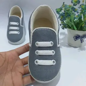 sepatu slip-on anak unisex terbaru model tali anyam sepatu anak jeans terbru termurah nyaman di kaki