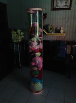 Product Review of [COD] Tidy Tribe Hadiah Doll Storage Bucket Gaya Ritsleting Transparan Tabung Storage Boneka Dengan Penutup 90/120/150CM Penyelenggara Berkapasitas Besar Dudukan Doneka from p**🧚 3