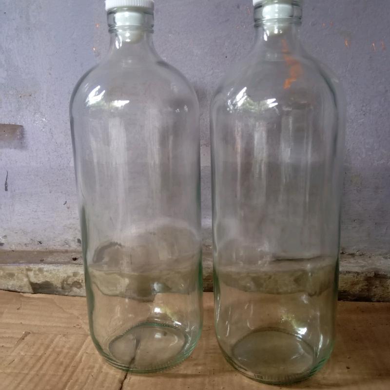 botol bensin botol jamu botol susu botol kaca PAKET 15 pcs 9