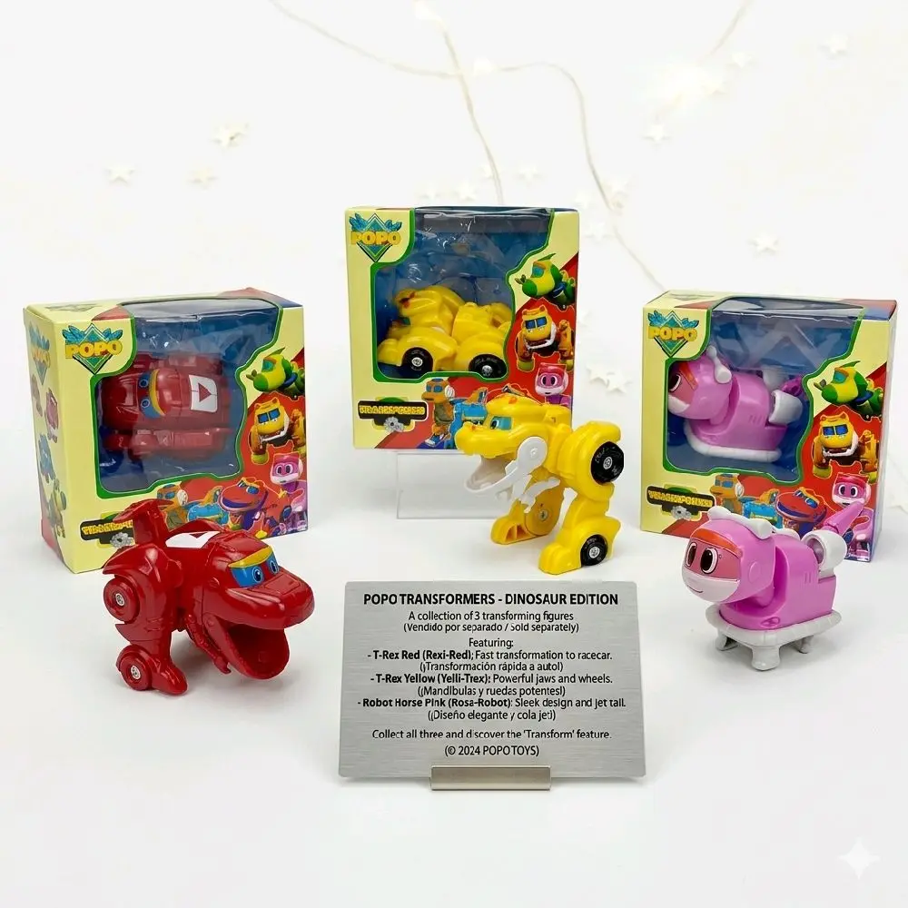 Mainan Anak robot gogo dino transform