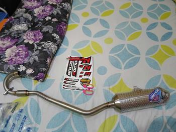 Product Review of NORIFUMI NOCTUS T5 & T4 Original Knalpot CRF 150 KLX 150 WR 155 Type STD & Bore Up Full Stainless Suara Ngebas Adem from A**. 2