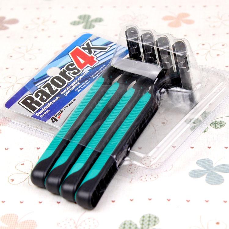  Combo 4 Dao Cạo Râu 3 Lưỡi – Lưỡi Sắc Bén An Toàn Tiện Lợi 