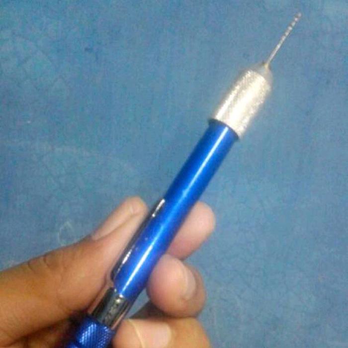 Jual 21 pcs mini drill set / rojok rujuk spuyer / mata bor pen kecil ...