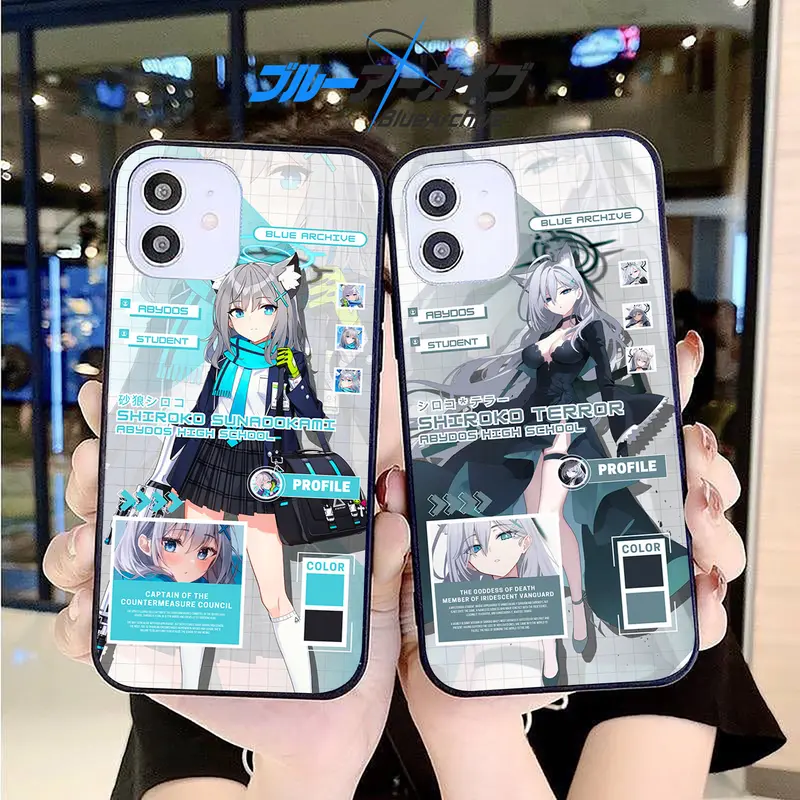 Custom Case Softcase Hardcase Casing Blue Archive All Type HP Smartphone dll soft  case 3