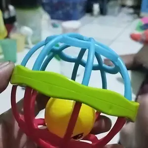 Baby rattle / teether ball / teether rattle stick / Bpa free baby bite toy / voice baby toy / cocok untuk bayi 6 bulan ke atas Bayi