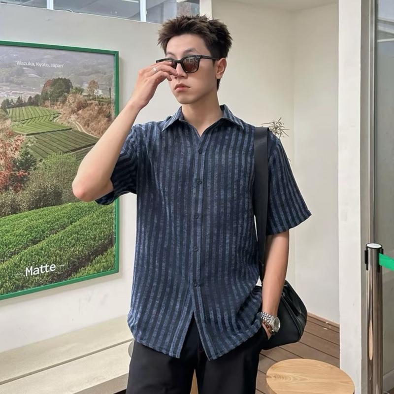 Áo Sơ Mi A15 Form Rộng Vải Cotton Dày Dặn BST 2025 Cộc Tay Không Túi Phong Cách Unisex  Khi Mặc Cho Đi Biển Và Đi Chơi ALEXMAN