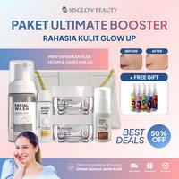 Gambar MS GLOW Ultimate Paket Skincare Flek Hitam Noda Bekas Jerawat Anti Aging Hiperpigmentasi Penuaan Dini Mencerahkan Wajah Kusam Memudarkan Kerutan - PKT ULTI+ELIXIR NEW dari Biliva Beauty Store Kota Surabaya 1 Tokopedia