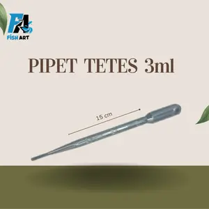Pipet Tetes Drop 3ml Alat Makan Ikan