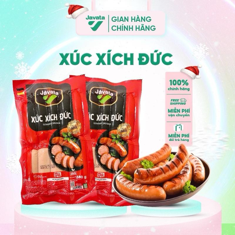   LIVESTREAM  _COMBO 1KG Xúc Xích Đức Javata 500g– Mọng Thịt Hương Vị Chuẩn Đức Thơm ngon 