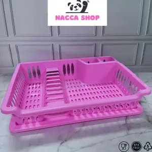 Rak Piring Lovenia / Rak Pengering Piring Plastik / Rak Gelas Plastik / Rak Plastik Serbaguna