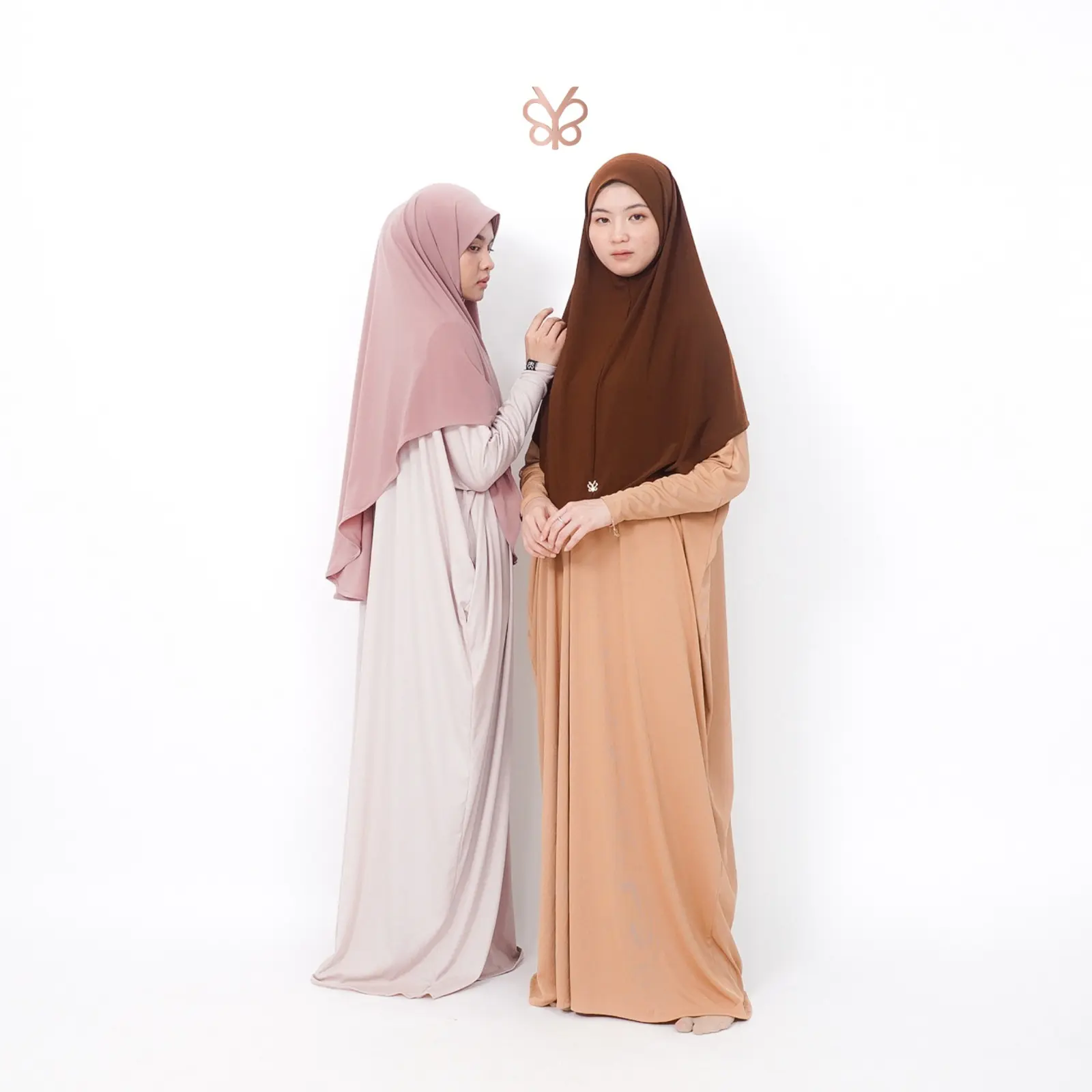 Hulya Knit Abaya Dress Batwing By Yoora Sarah