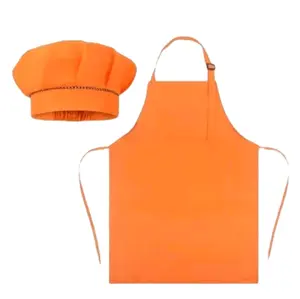 Celemek/Apron dan Topi Cheft Set Dewasa Bisa Request Nama/Custom