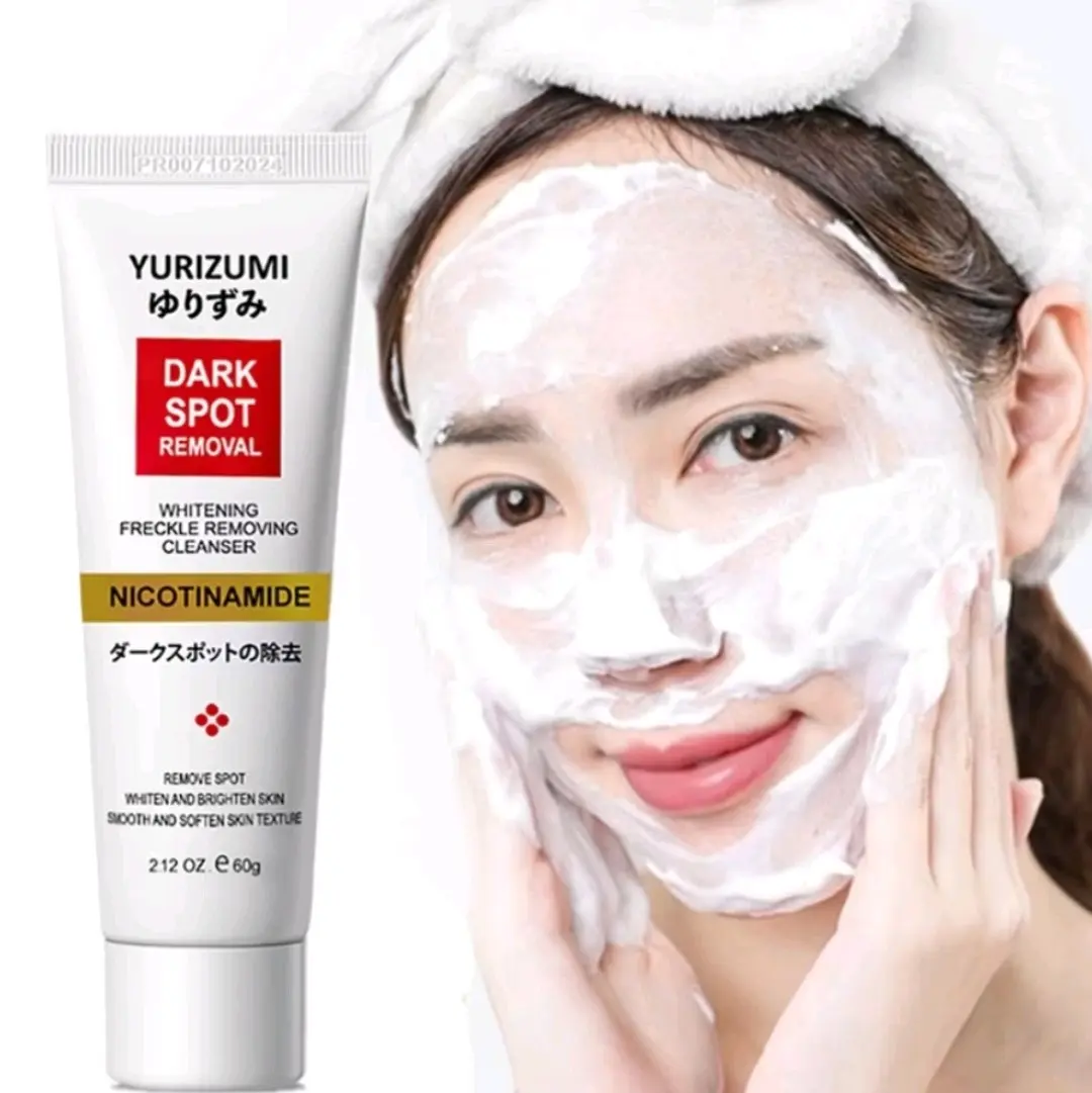 Yurizumi Whitening Facial Wash Sabun Cuci Muka Efektif Memudarkan Flek Hitam Di Wajah Mencerahkan Membersihkan