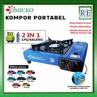 Gambar OMICKO Kompor Portable Gas Camping Piknik BBQ Free Koper Api Biru SNI - RANDOM dari Rajapurna Elektrik Indonesia Kota Administrasi Jakarta Barat 1 Tokopedia
