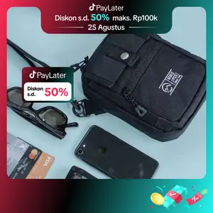 Tas Selempang Pia Minibag Mmosport Pria Waistbag Pinggang Slingbag