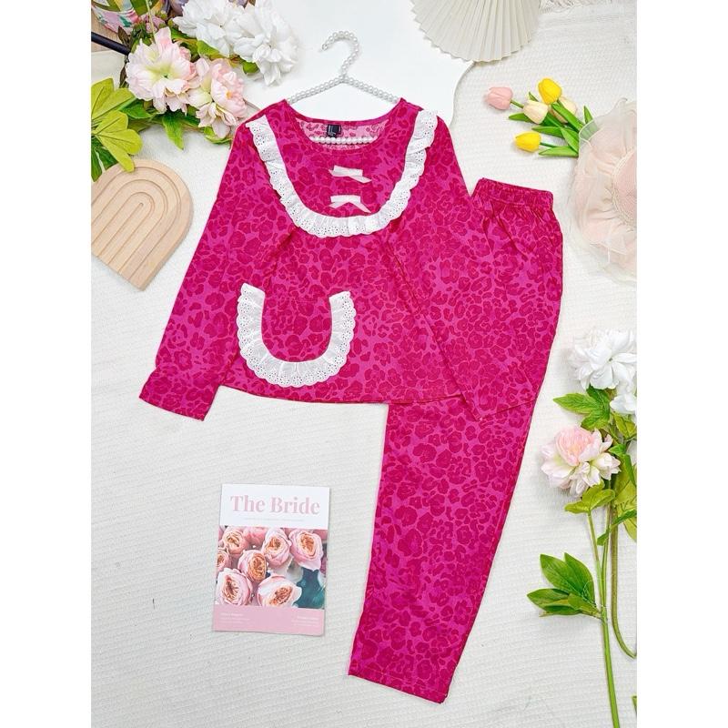 ĐỒ BỘ NỮ MẶC NHÀ TOLEXINH 03 set đồ Bộ tole tay dài quần dài 95cm-vải tole loại 1-form vừa 40kg-73kg hàng tận xưởng