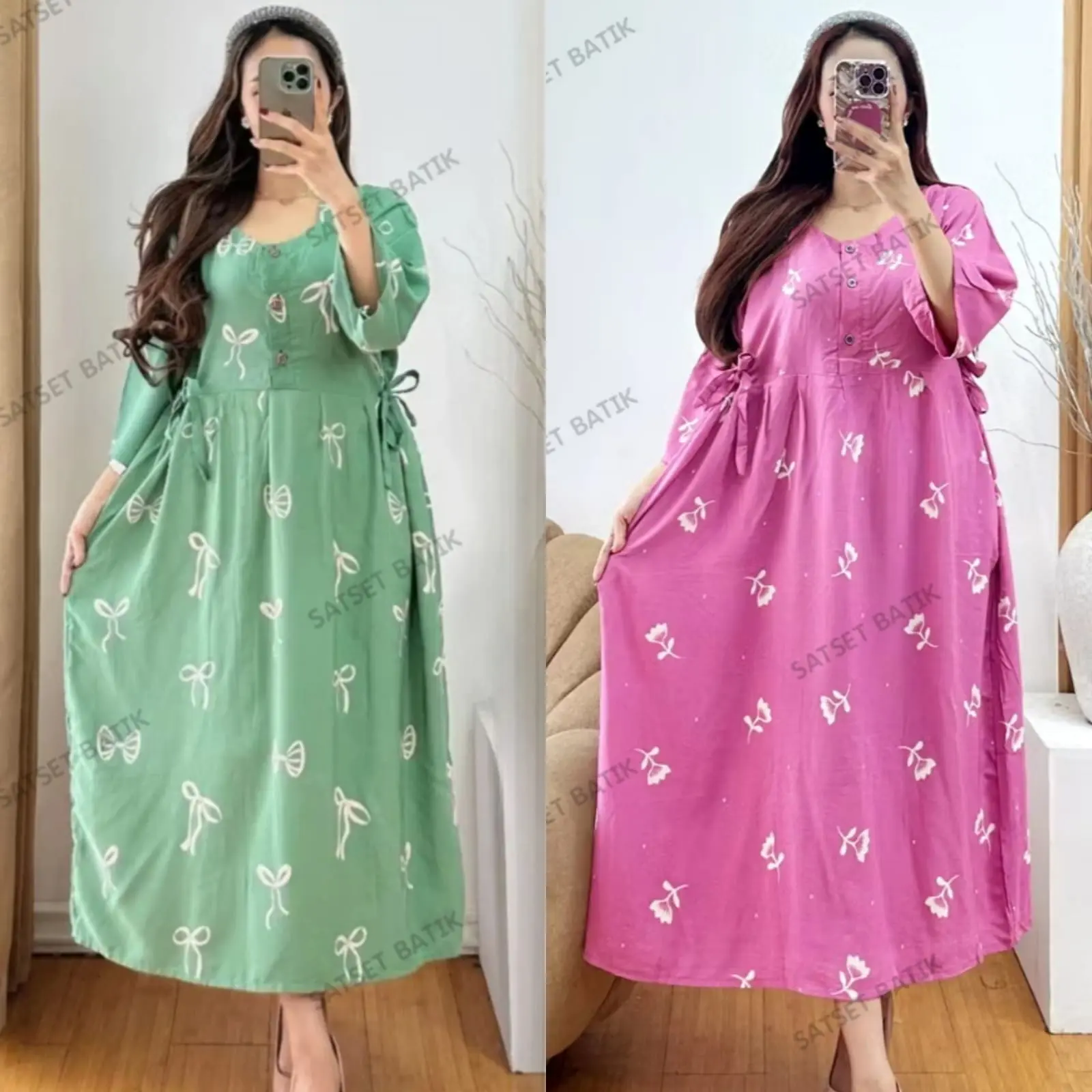 Pita sage - Mawar pink