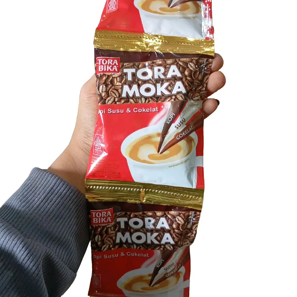 Dapat 3 Renteng Tora Moka [30 sachet]