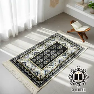 Sajadah Turky Tebal Super spiegel white Terlaris