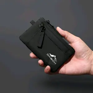 DECX Pouch anti air Saco Walet Tas Koin Tas Dompet Kecil Kartu mini atm Pria wanita