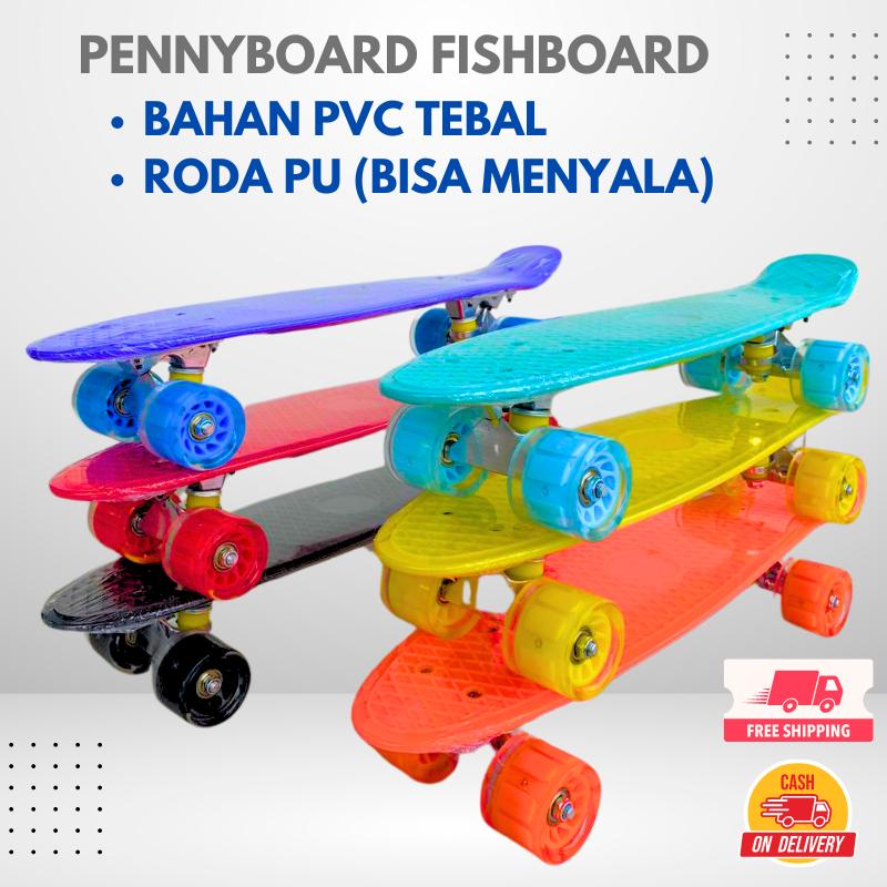 Pennyboard Skateboard Roda Terpasang Berkualitas Cocok Untuk - Shop ...