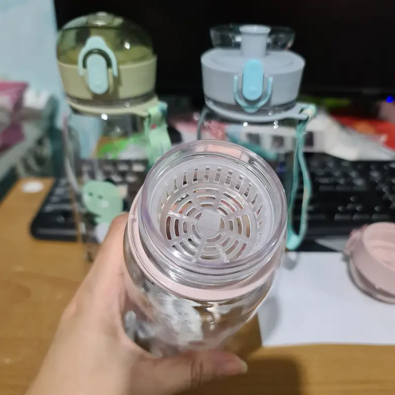 Botol minum anak motif Dino Lion Rabbit 580ML 3