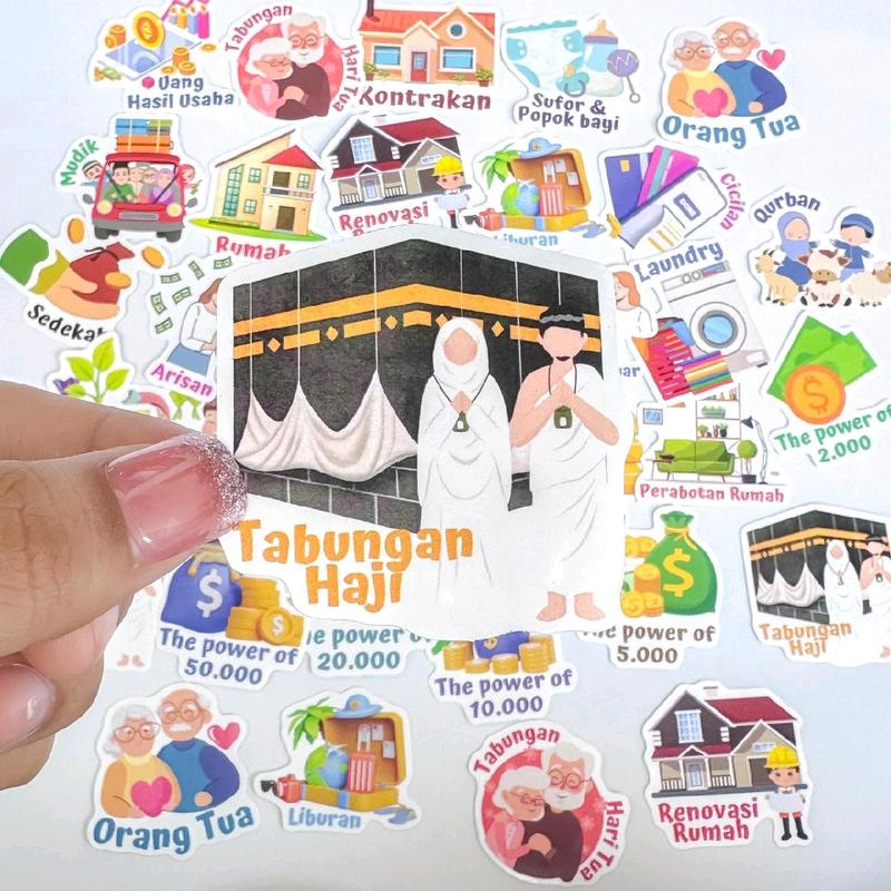 STIKER BUDGETING LUCU UNTUK MENGATUR KEUANGAN 2