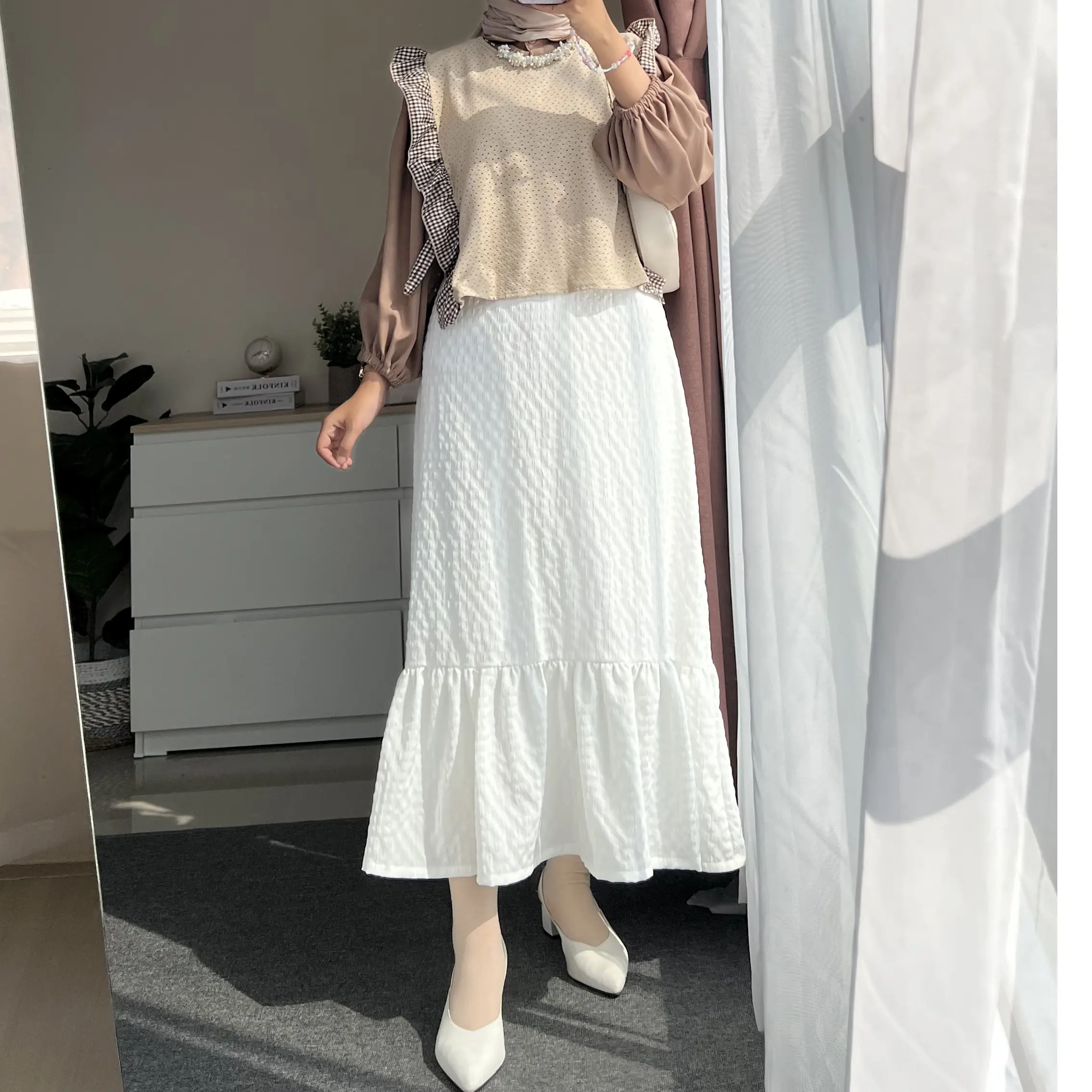 Allena Skirt Crincle | Rok korean stlye