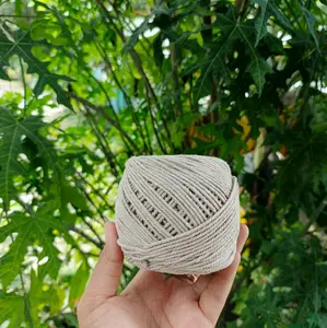 Tali Katun 1,5 MM / 3 ply Murah Untuk Tas Rajut  dan Crochet - 100 gr benang