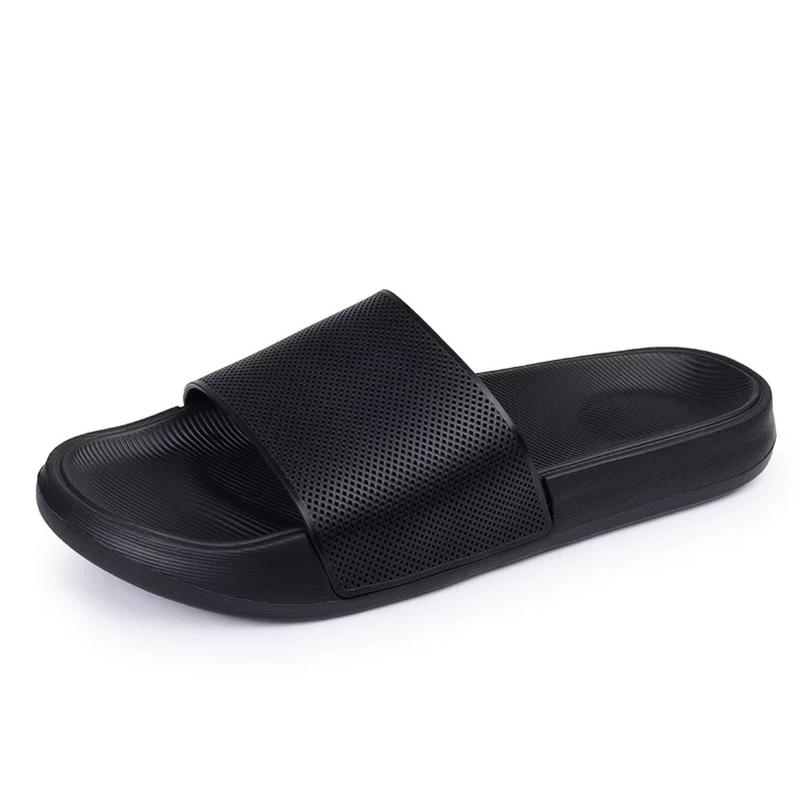 Sandal / Sendal Slip On / Slipper / Slide / Kokop / Pria / Laki laki / Cowok / Anak anak / Anti Licin / Empuk Nyaman / Kuat / Anti Licin / Jaring Polos Karet Shoes Selop Flat 2
