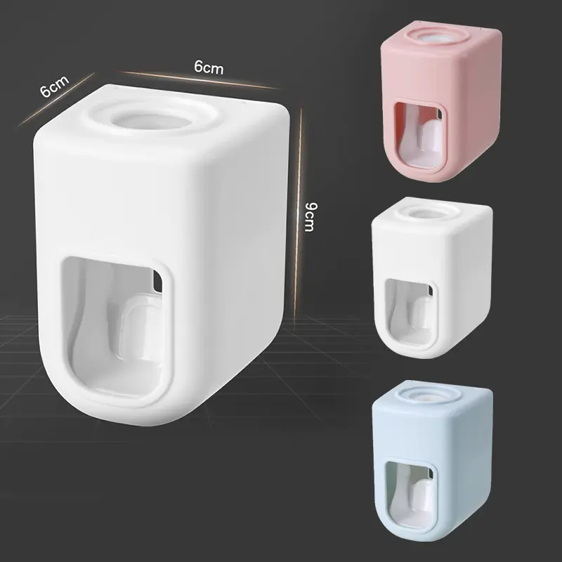 Dispenser Odol Toothpaste Dispenser Pemasangan Tanpa Paku Dispenser Pasta Gigi Desain Minimalis 8