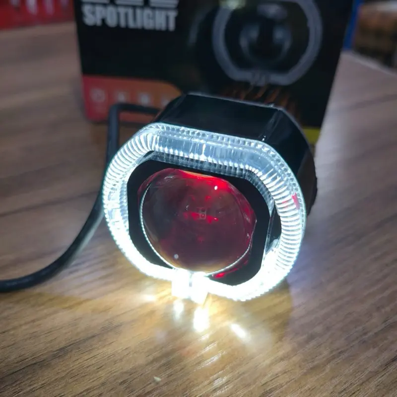 LPM  - Projector Biled Matrix  2.5INC  Flat Cut Plus Devil Original LPM ,sesuai foto
