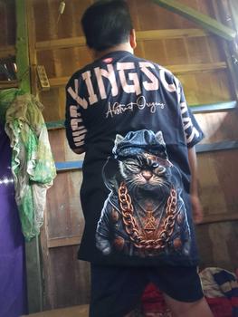 Product Review of Atasan Kaos T-Shirt Pria Distro Streetwear Motif CAT WORKING Warna Hitam Lengan Pendek Terbaru Bahan Katun from 🌟**🌟 0