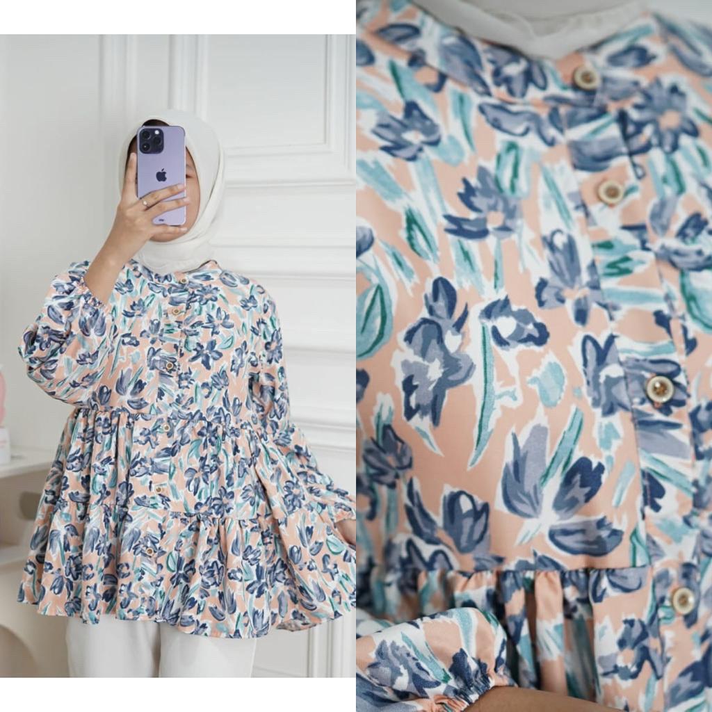 ATASAN WANITA MODEL TERBARU MIRSANY FLOWER SHAKILA