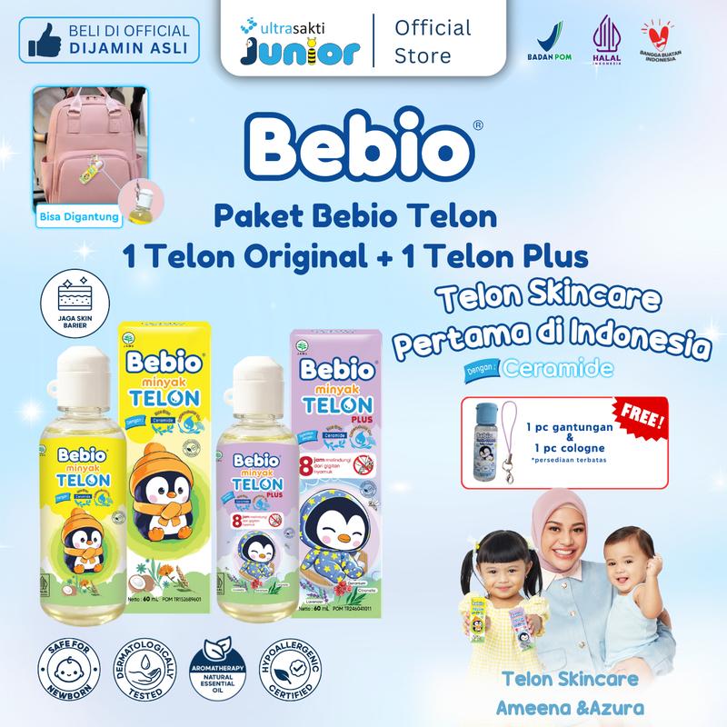Paket Bebio Minyak Telon Ceramide 60ml 0