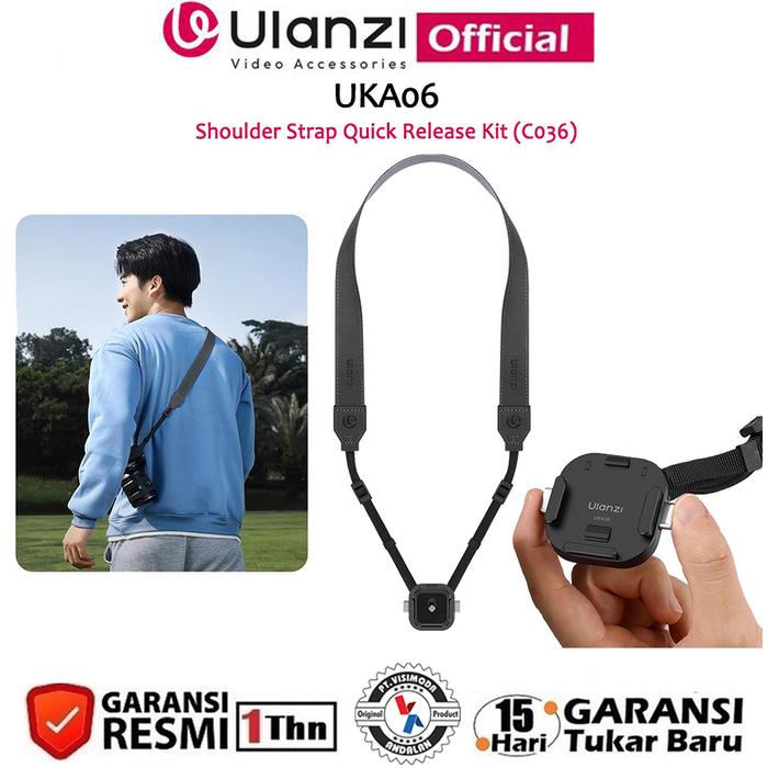 Gambar Ulanzi UKA06 Shoulder Strap Quick Release Kit (C036) dari Matrix Camera_NEW Kota Administrasi Jakarta Barat Tokopedia